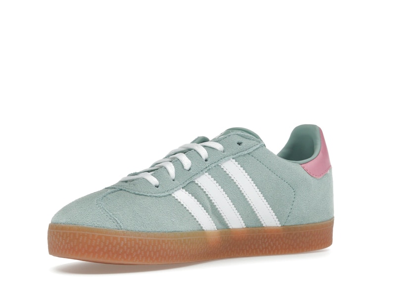 adidas Gazelle Hazy Green Bliss Pink (GS)