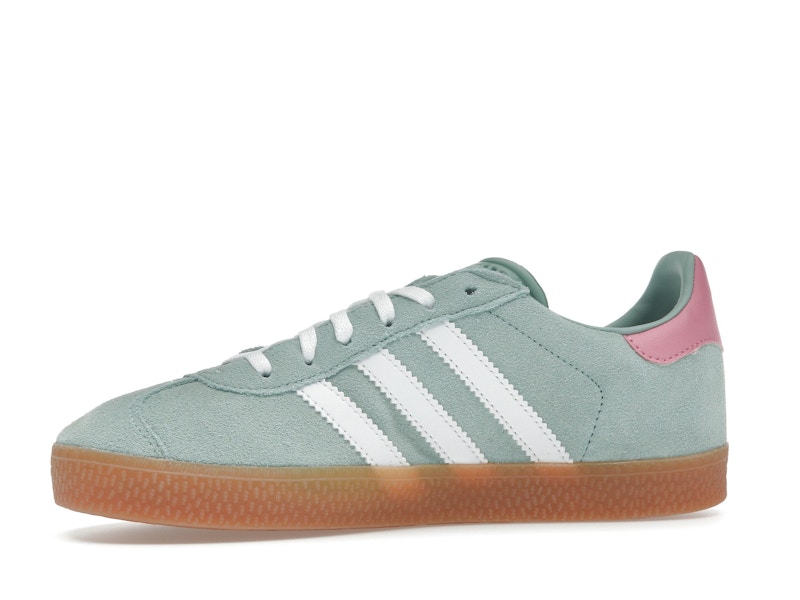 adidas Gazelle Hazy Green Bliss Pink (GS)