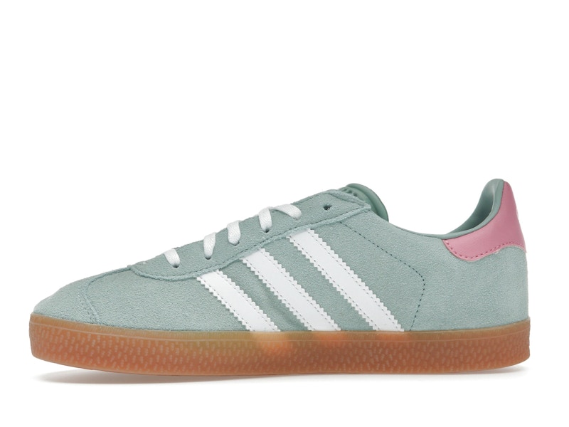 adidas Gazelle Hazy Green Bliss Pink (GS)