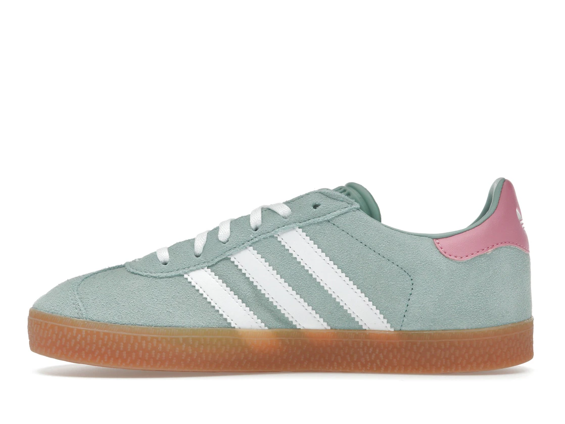 adidas Gazelle Hazy Green Bliss Pink (GS)