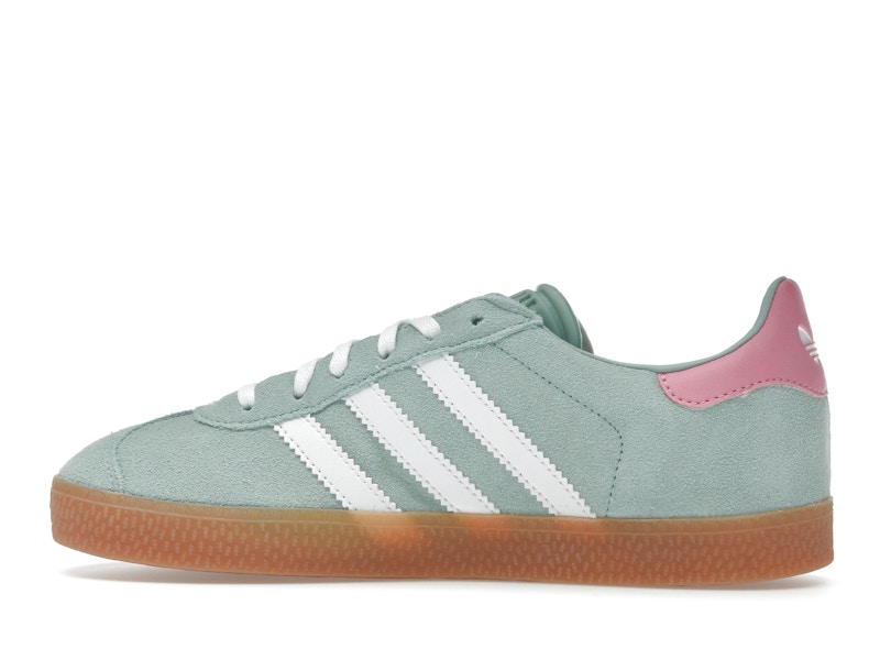 adidas Gazelle Hazy Green Bliss Pink (GS)