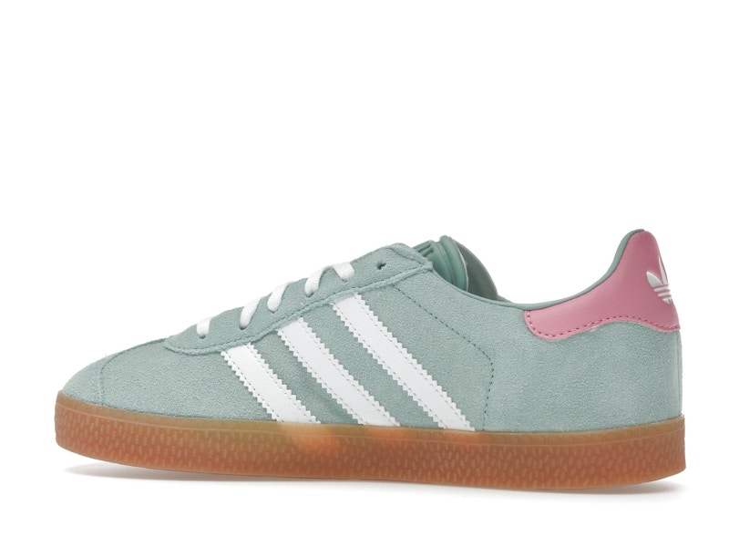 adidas Gazelle Hazy Green Bliss Pink (GS)