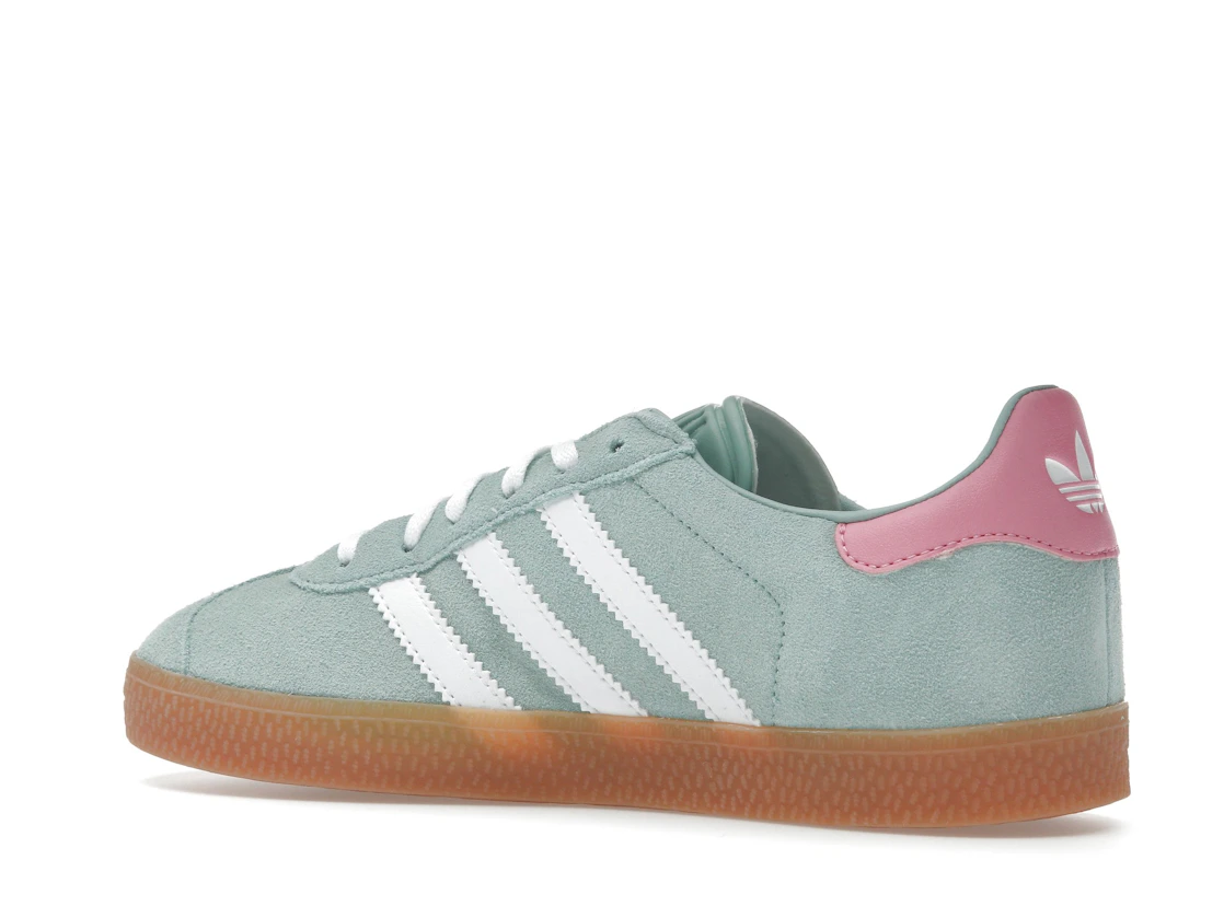 adidas Gazelle Hazy Green Bliss Pink (GS)