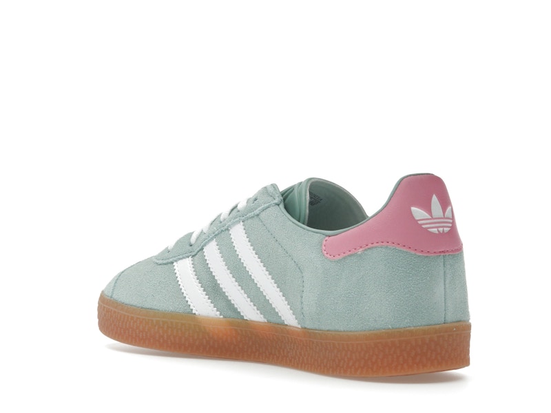 adidas Gazelle Hazy Green Bliss Pink (GS)