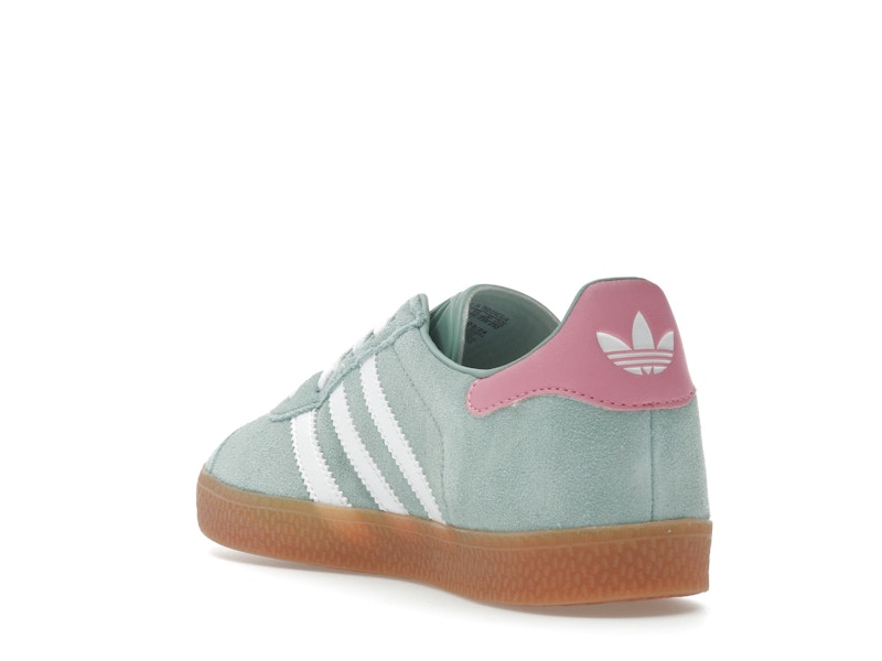 adidas Gazelle Hazy Green Bliss Pink (GS)