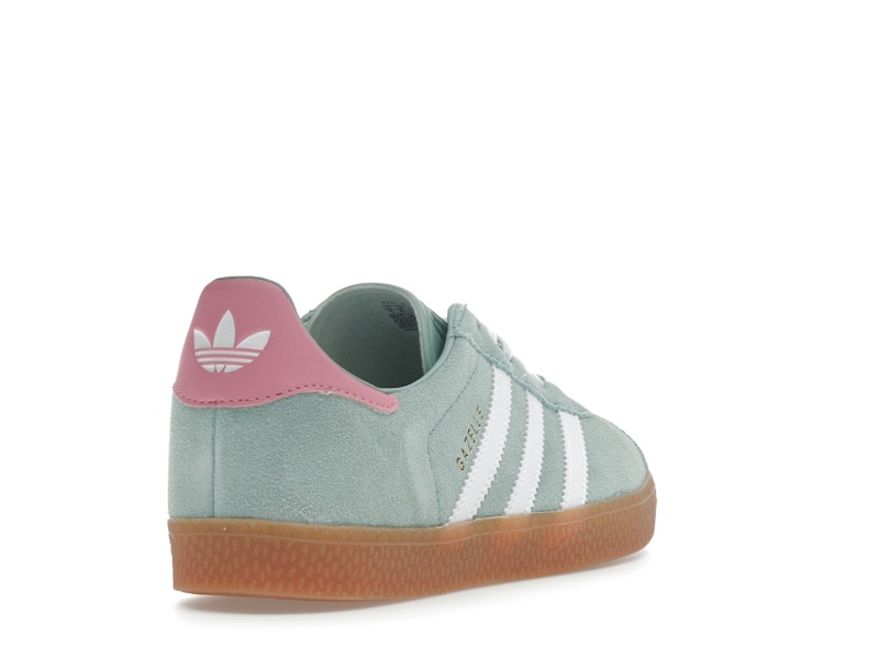 adidas Gazelle Hazy Green Bliss Pink (GS)