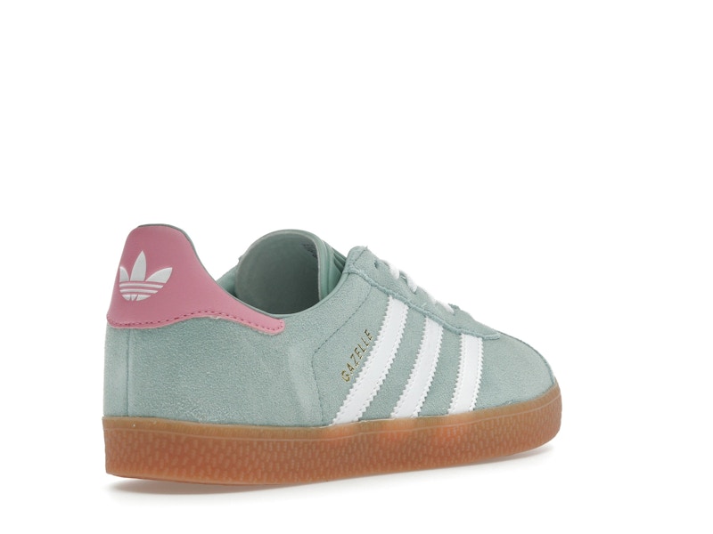 adidas Gazelle Hazy Green Bliss Pink (GS)