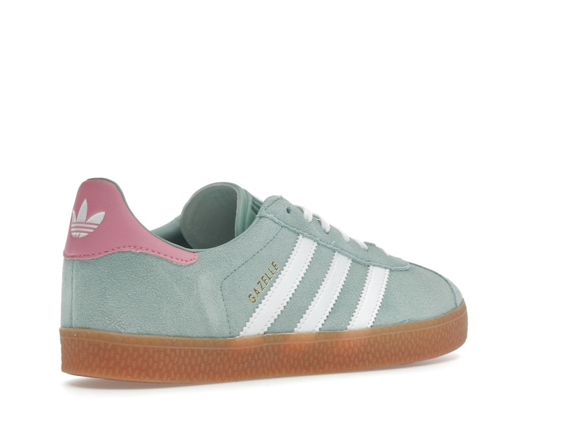 adidas Gazelle Hazy Green Bliss Pink (GS)