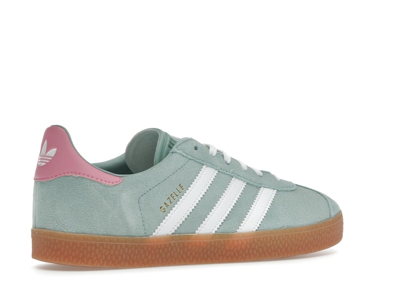 adidas Gazelle Hazy Green Bliss Pink (GS)