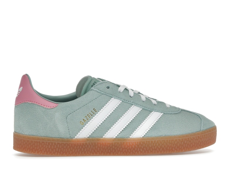 adidas Gazelle Hazy Green Bliss Pink (GS)