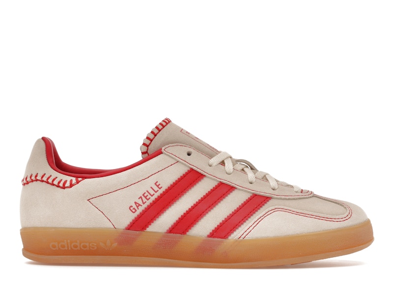 adidas Gazelle Indoor Beige Better Scarlet (Women's) - JS1402 - JP