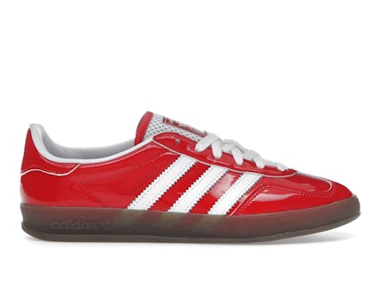 adidas Gazelle Indoor Better Scarlet Patent Leather Men's - JQ8123 - US adidas Gazelle Indoor Better Scarlet Patent Leather Men's - JQ8123 - US