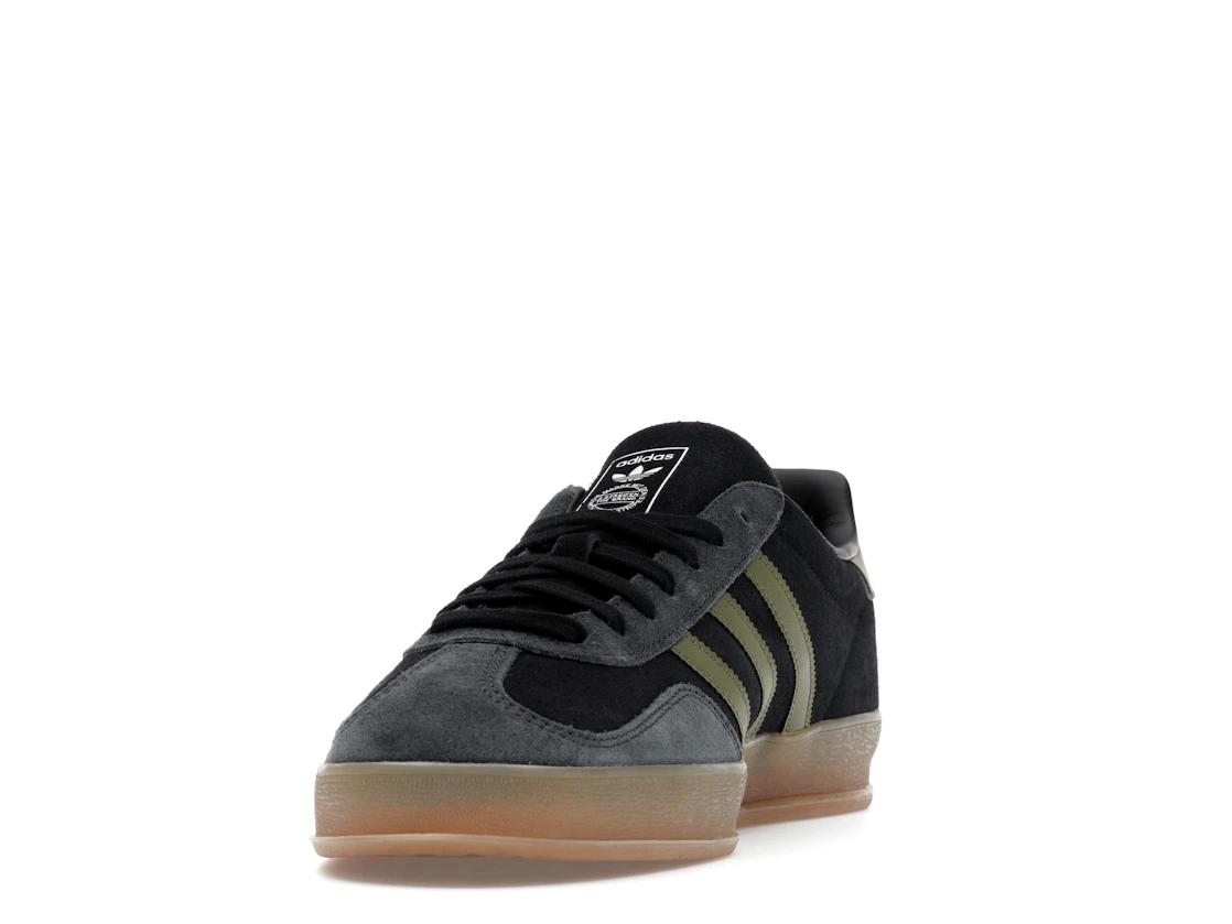 adidas Gazelle Indoor Black Focus Olive Carbon