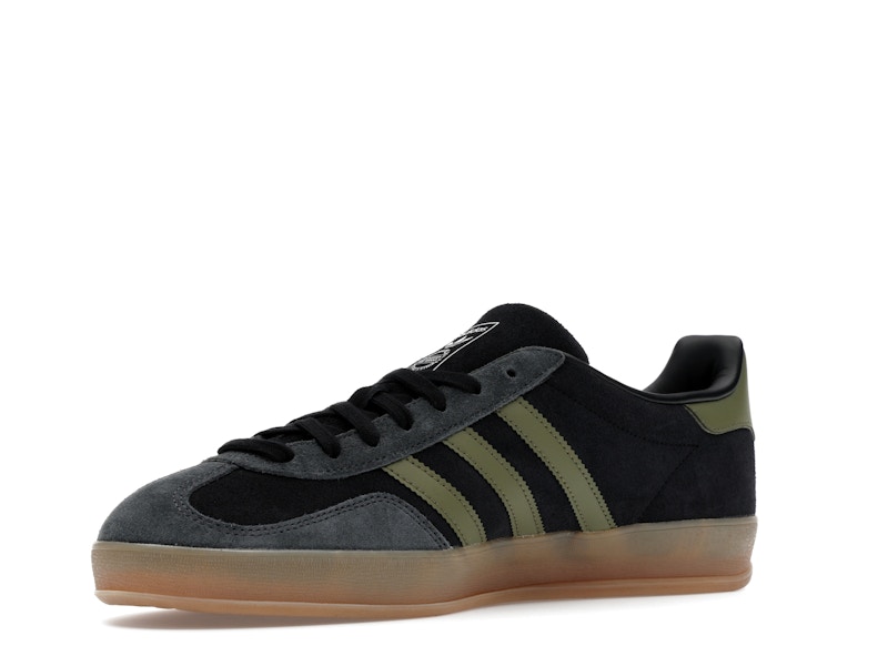 adidas Gazelle Indoor Black Focus Olive Carbon