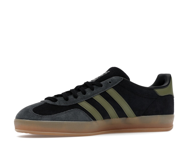 adidas Gazelle Indoor Black Focus Olive Carbon