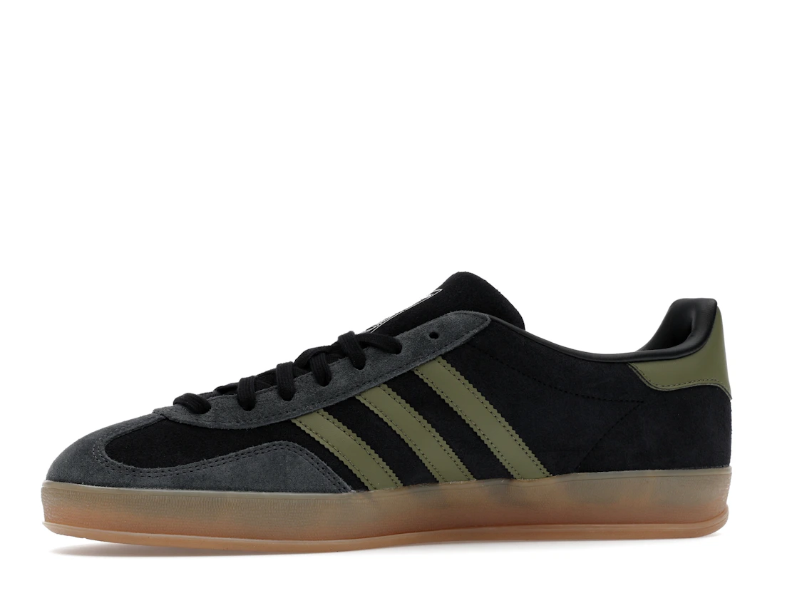adidas Gazelle Indoor Black Focus Olive Carbon
