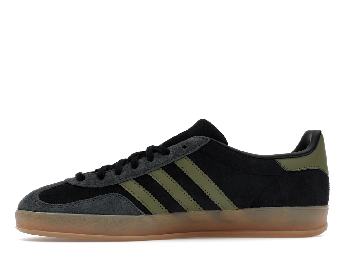 adidas Gazelle Indoor Black Focus Olive Carbon