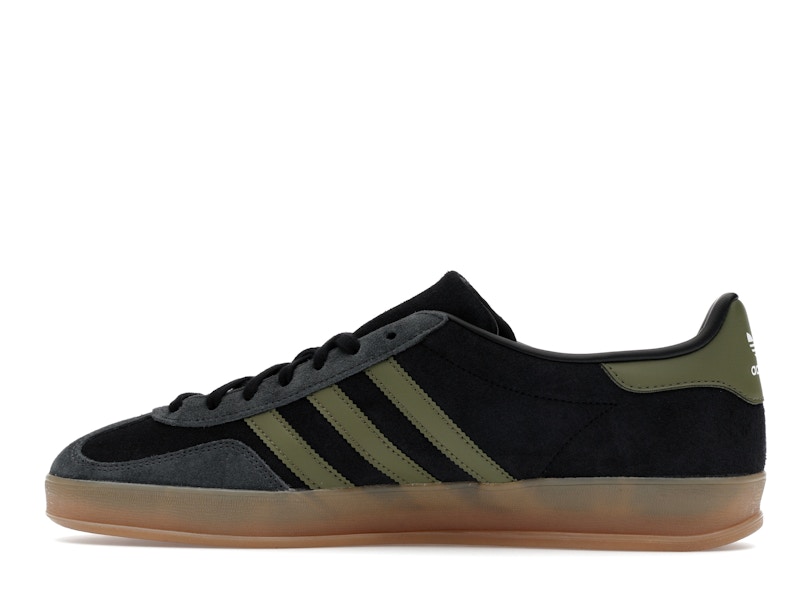 adidas Gazelle Indoor Black Focus Olive Carbon