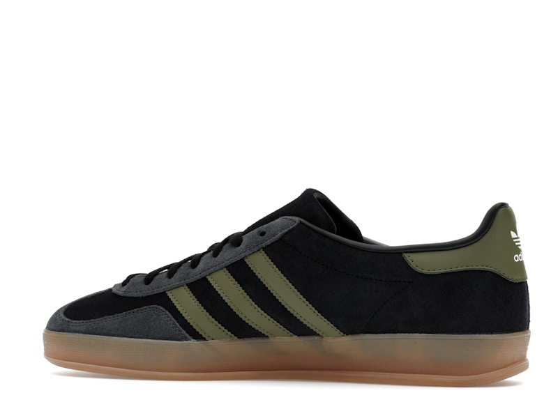 adidas Gazelle Indoor Black Focus Olive Carbon