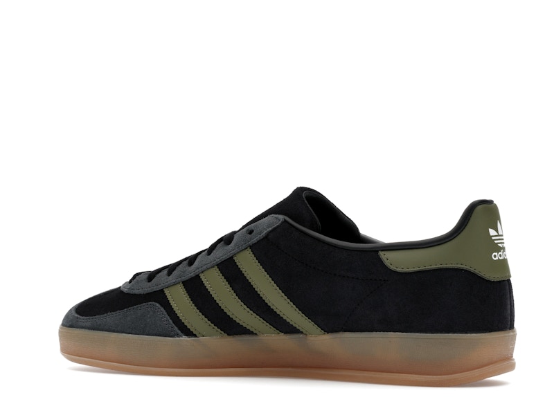 adidas Gazelle Indoor Black Focus Olive Carbon