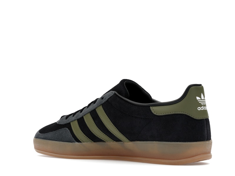 adidas Gazelle Indoor Black Focus Olive Carbon