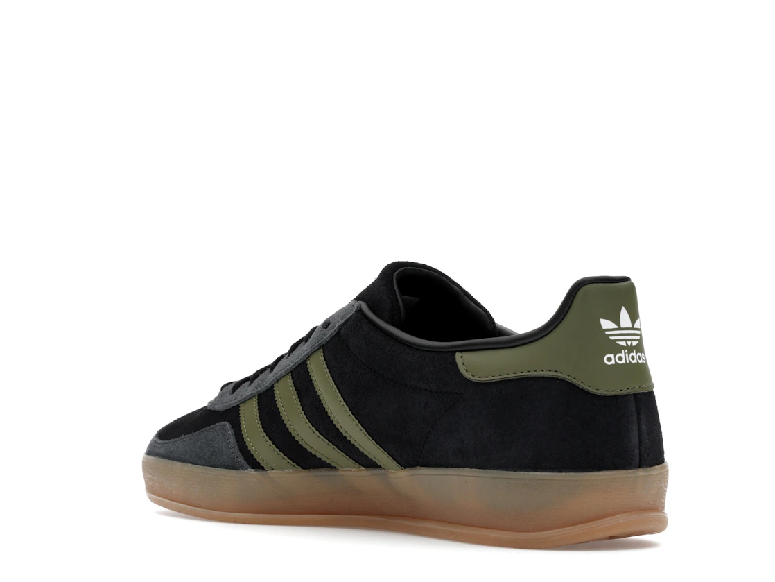 adidas Gazelle Indoor Black Focus Olive Carbon