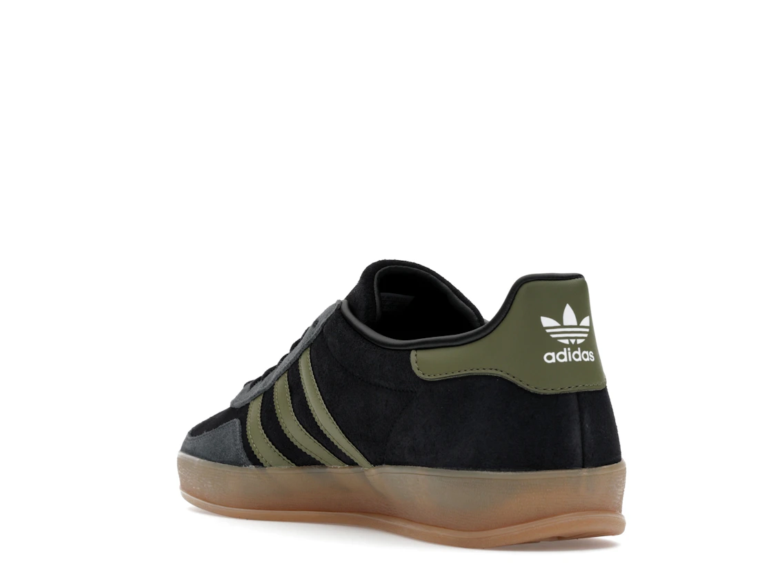 adidas Gazelle Indoor Black Focus Olive Carbon