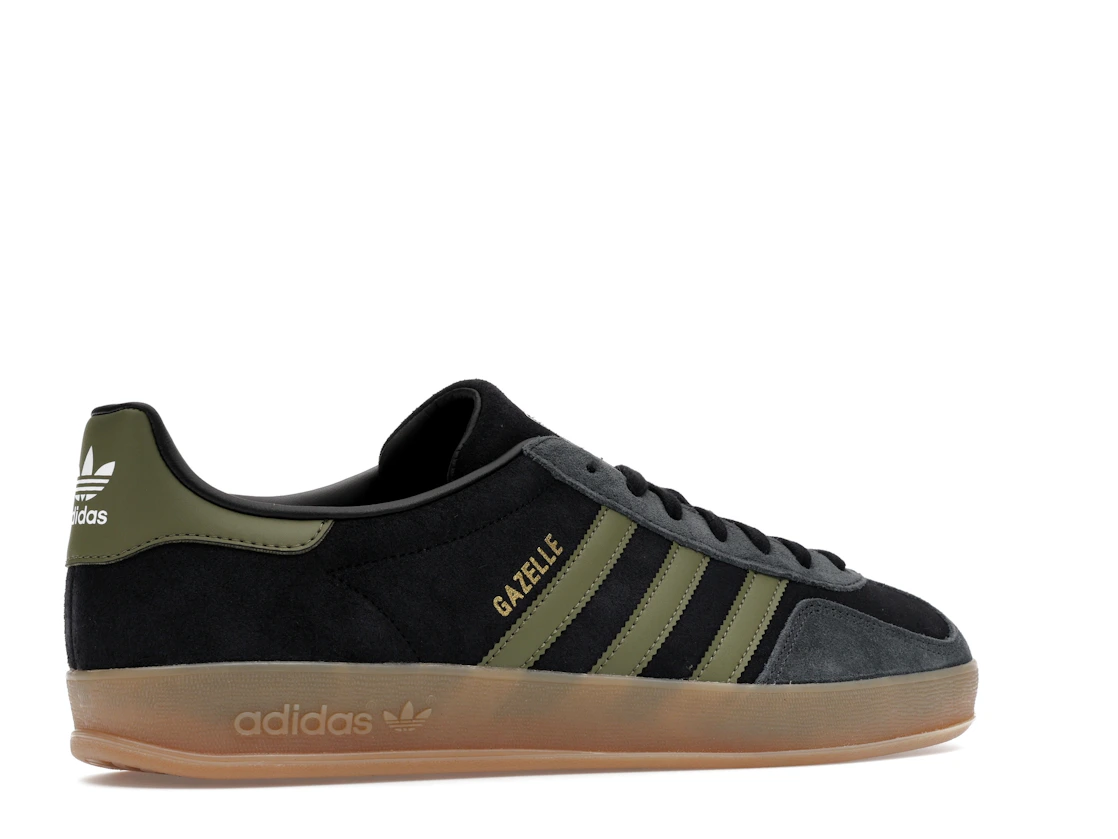 adidas Gazelle Indoor Black Focus Olive Carbon