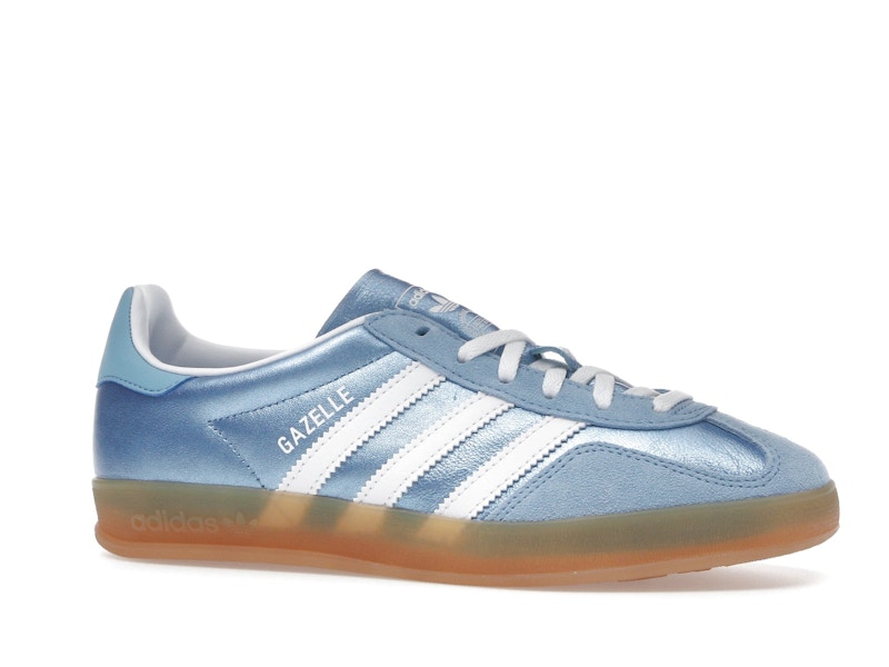adidas Gazelle Indoor Blue Cloud White Gum (Women's)