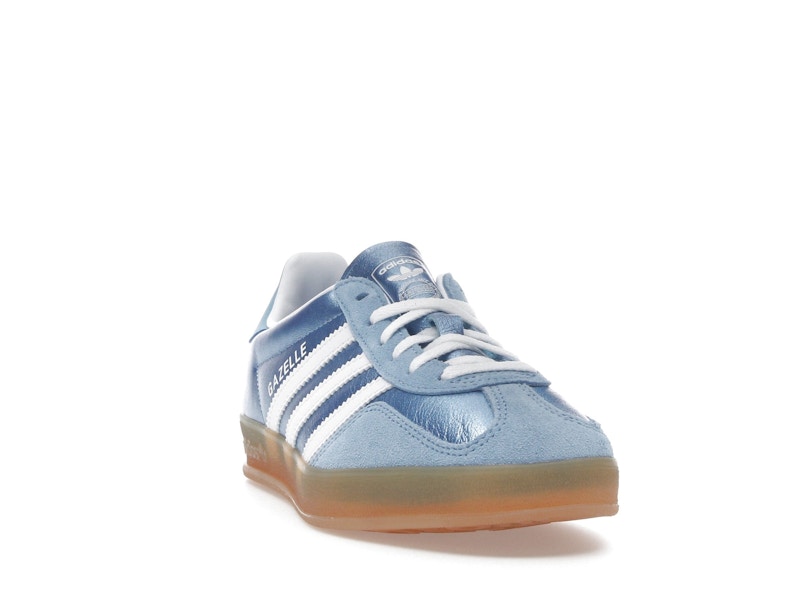 adidas Gazelle Indoor Blue Cloud White Gum (Women's)
