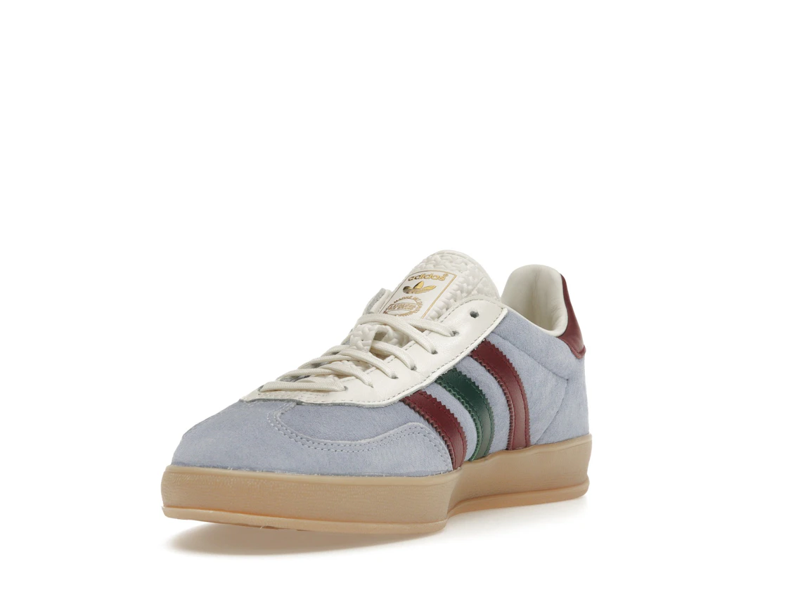 adidas Gazelle Indoor Blue Dawn Collegiate Burgundy