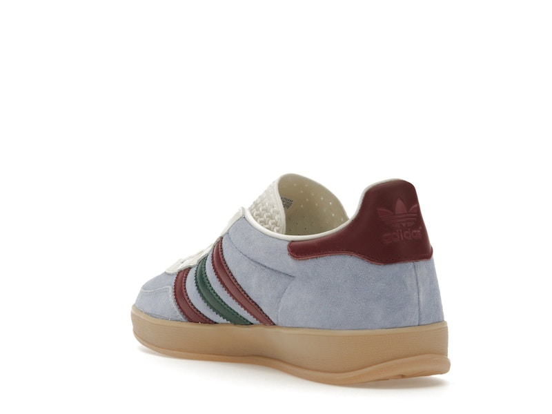 adidas Gazelle Indoor Blue Dawn Collegiate Burgundy