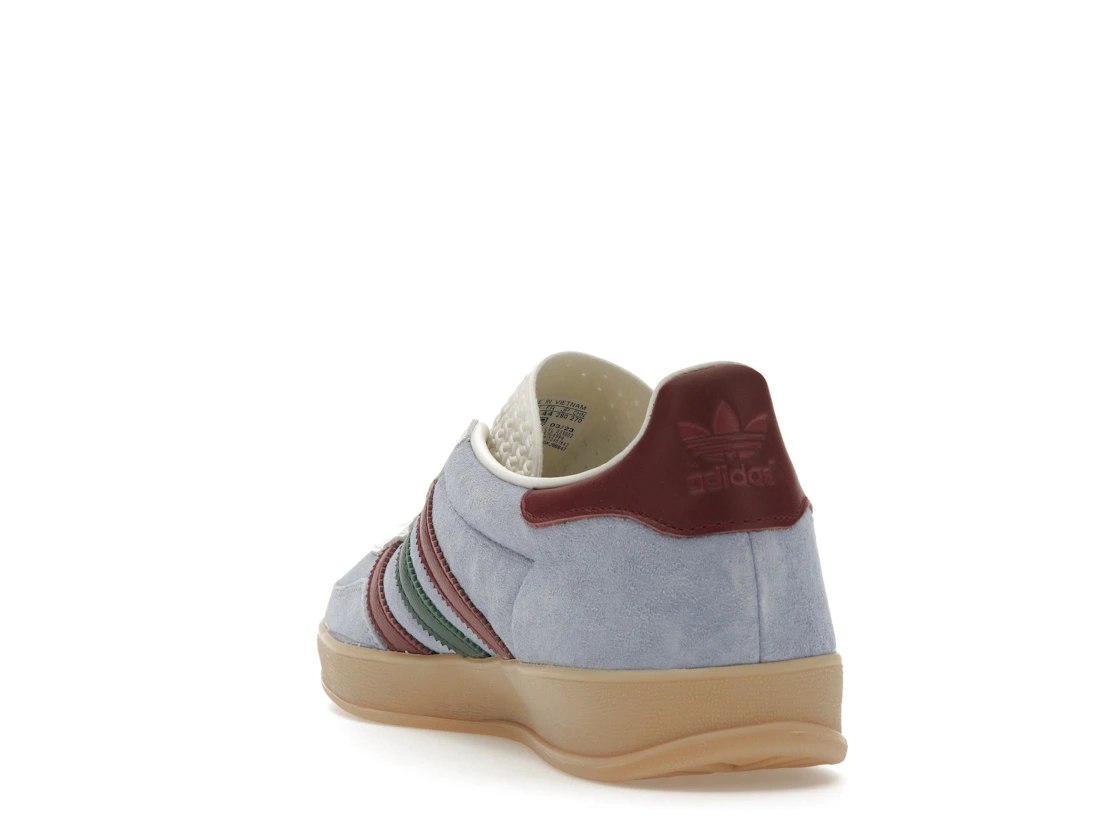 adidas Gazelle Indoor Blue Dawn Collegiate Burgundy