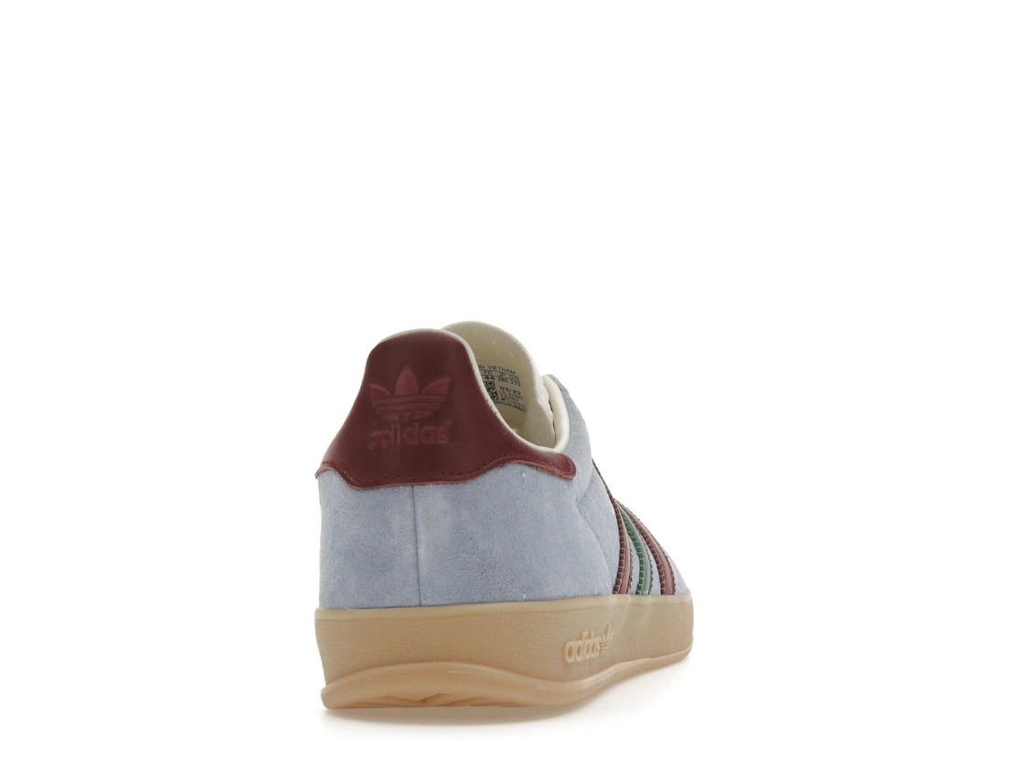 adidas Gazelle Indoor Blue Dawn Collegiate Burgundy