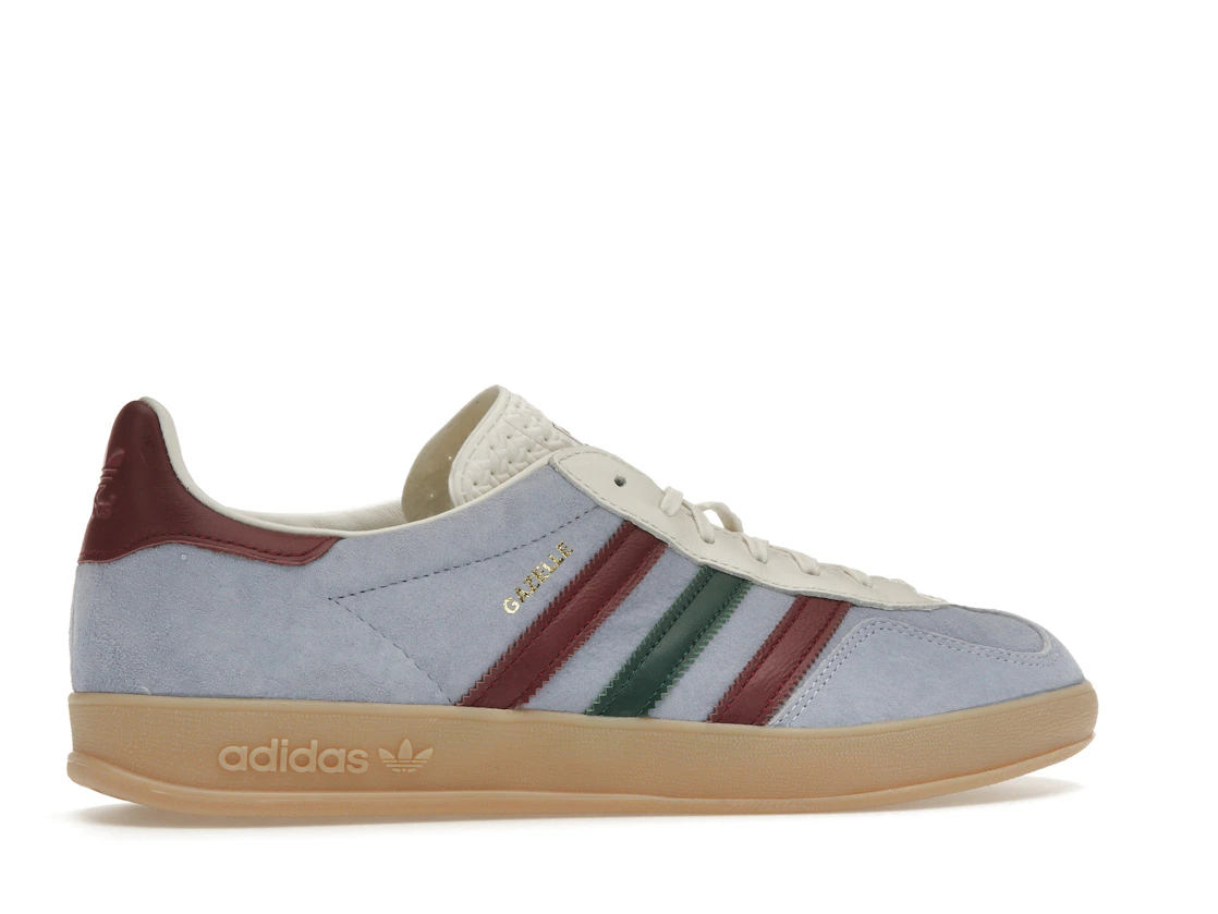 adidas Gazelle Indoor Blue Dawn Collegiate Burgundy