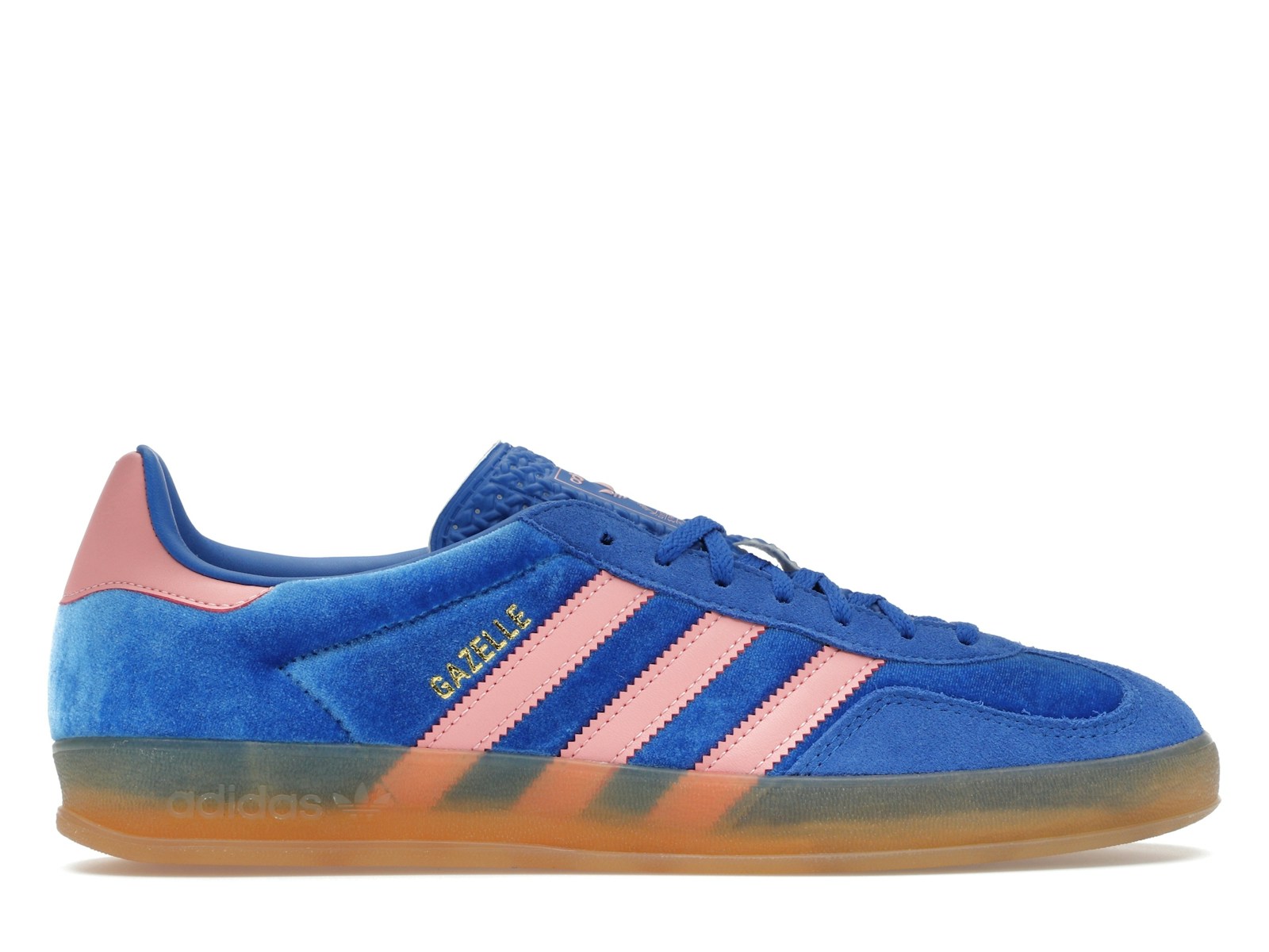 Adidas Gazelle Indoor Blue Semi Pink Spark