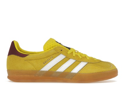 Yellow Gazelle Jaune Femme Adidas Gazelle Jaune Vif/bordeaux