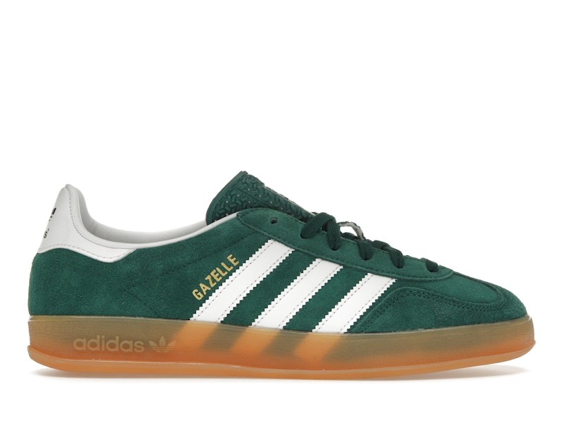 adidas Gazelle Indoor Collegiate Green Cloud White Gum Men's