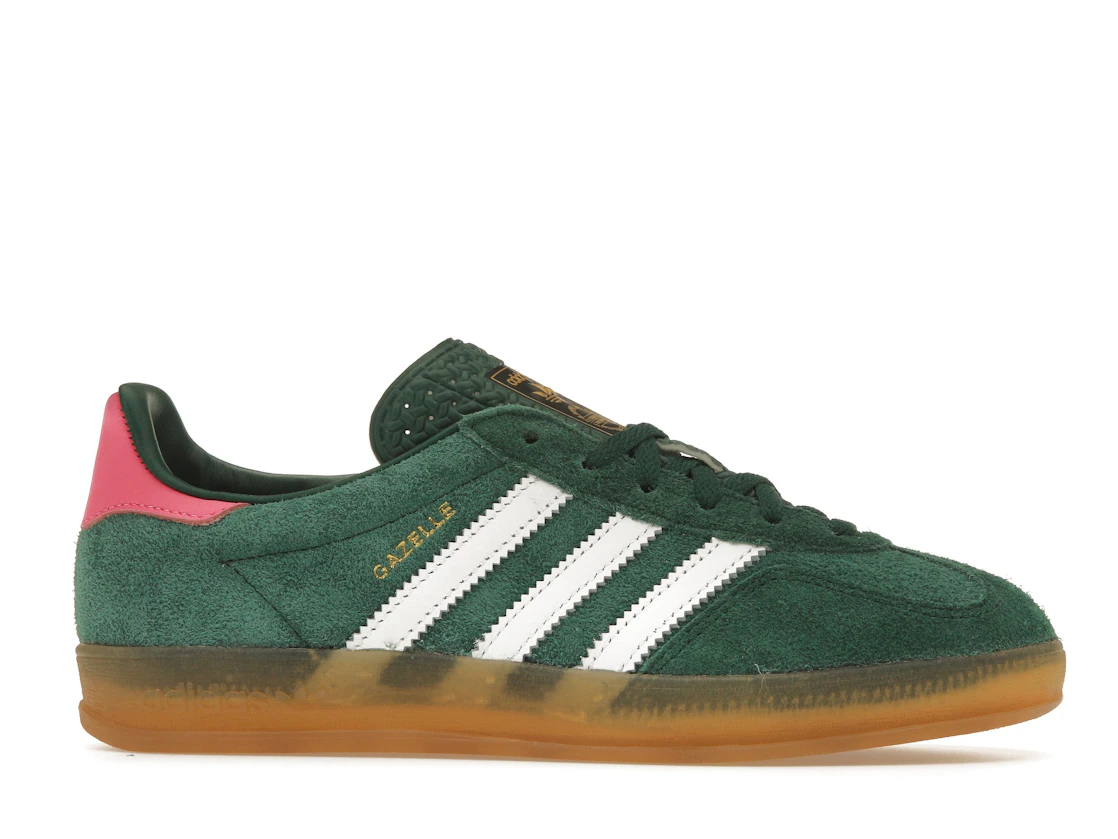 adidas Gazelle Indoor Collegiate Green Lucid Pink (Women's)