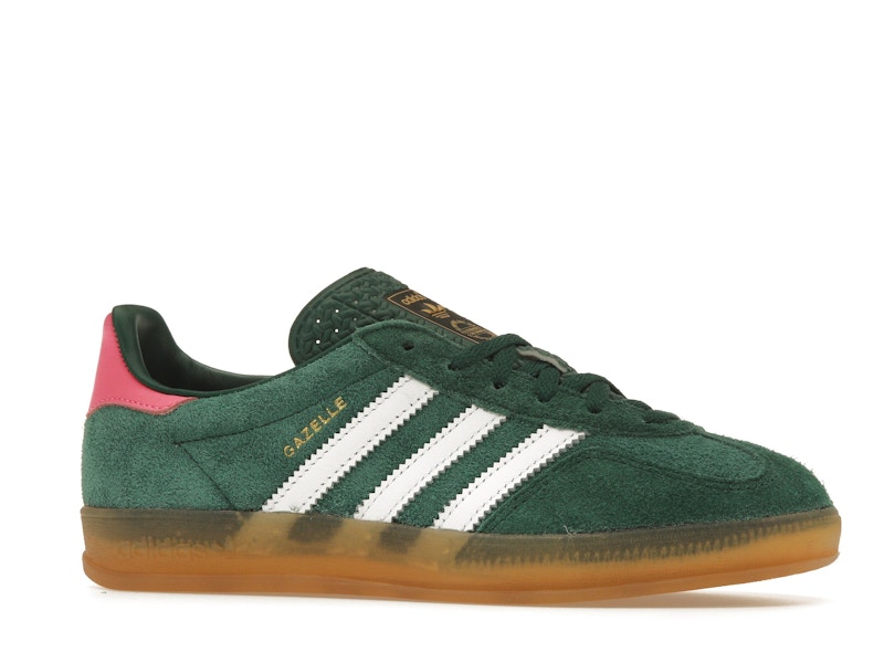 adidas Gazelle Indoor Collegiate Green Lucid Pink (Women's)