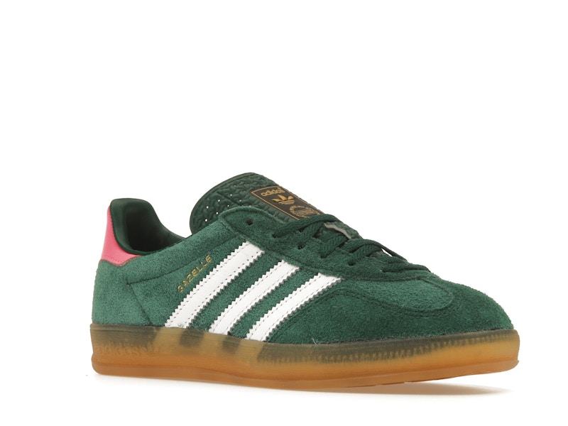 adidas Gazelle Indoor Collegiate Green Lucid Pink (Women's)