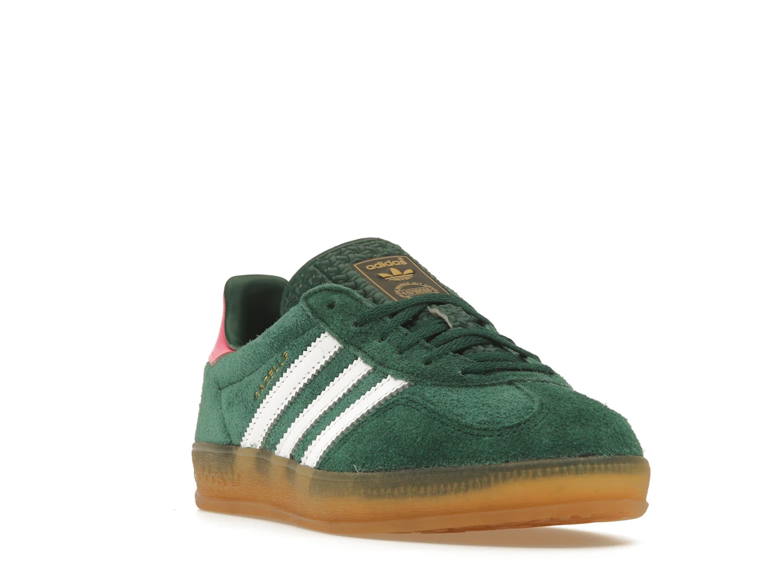 adidas Gazelle Indoor Collegiate Green Lucid Pink (Women's)