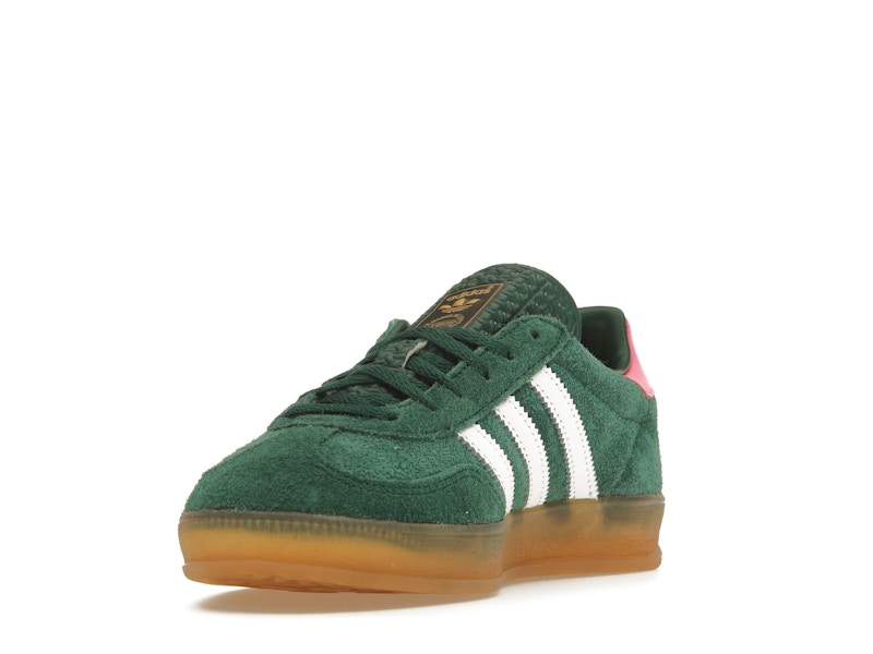adidas Gazelle Indoor Collegiate Green Lucid Pink (Women's)