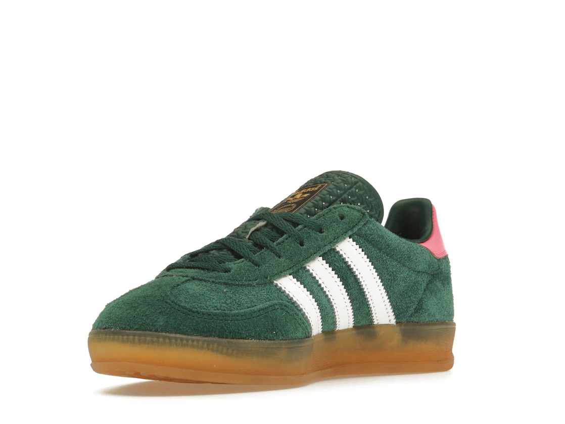adidas Gazelle Indoor Collegiate Green Lucid Pink (Women's)