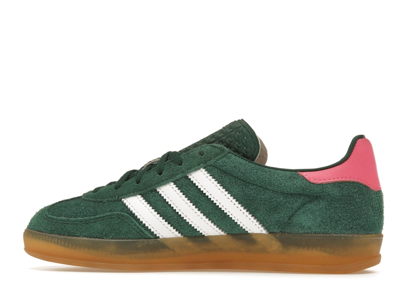 adidas Gazelle Indoor Collegiate Green Lucid Pink (Women's)