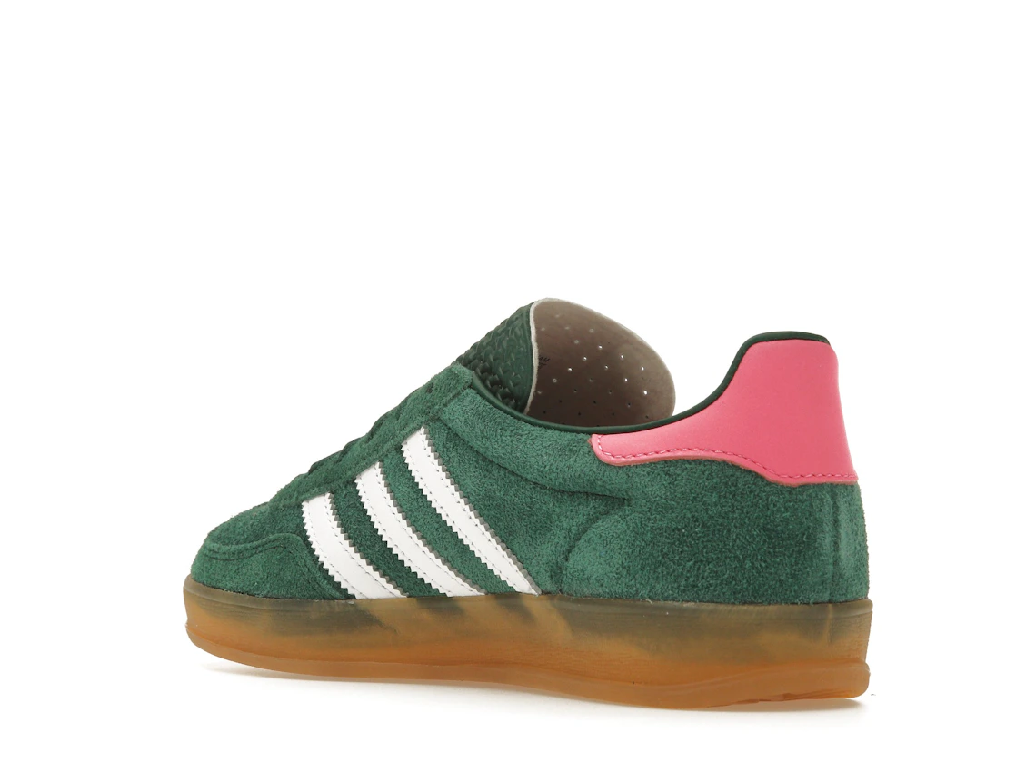adidas Gazelle Indoor Collegiate Green Lucid Pink (Women's)