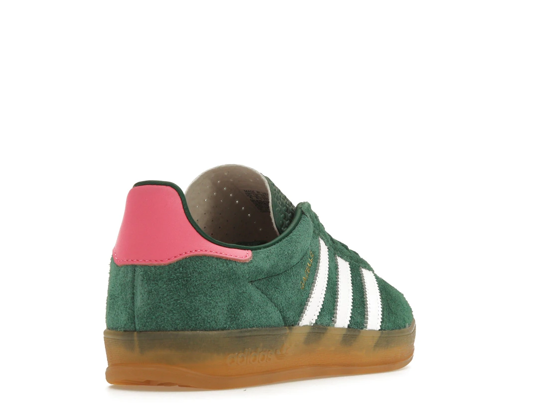 adidas Gazelle Indoor Collegiate Green Lucid Pink (Women's)