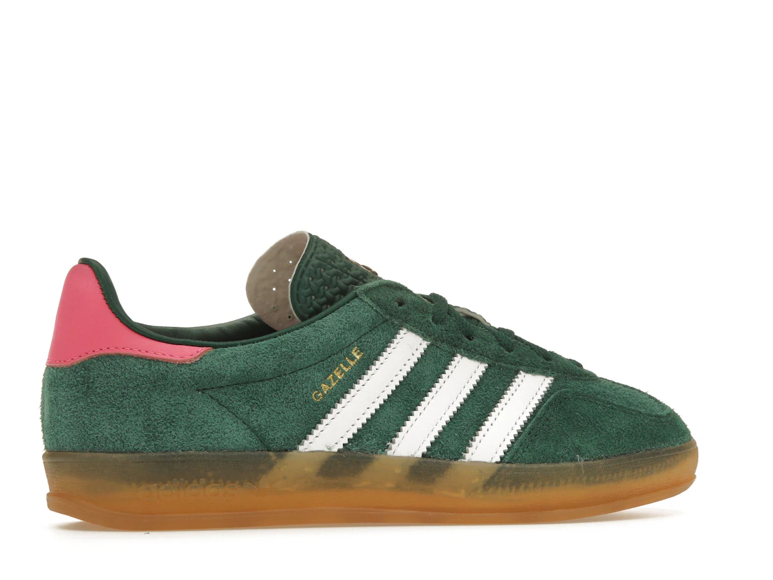 adidas Gazelle Indoor Collegiate Green Lucid Pink (Women's)