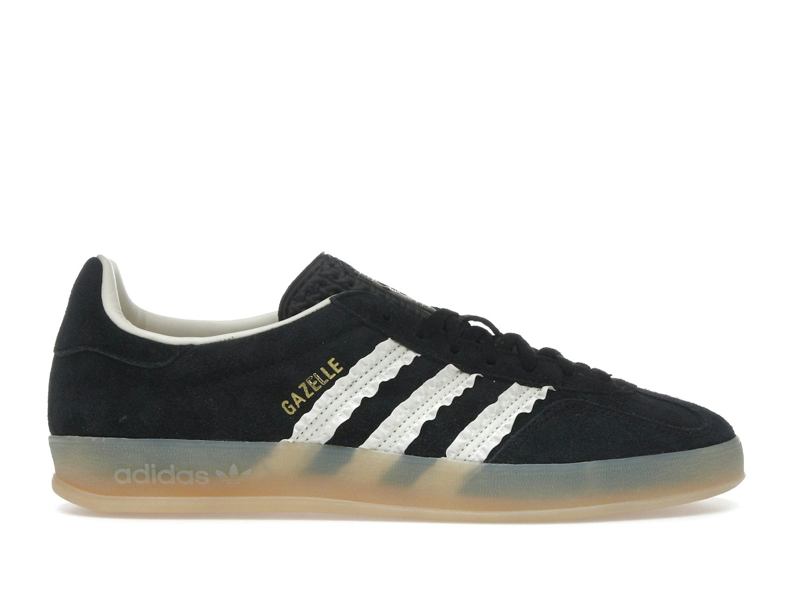Adidas Gazelle Indoor Core Black Cream White Gum 