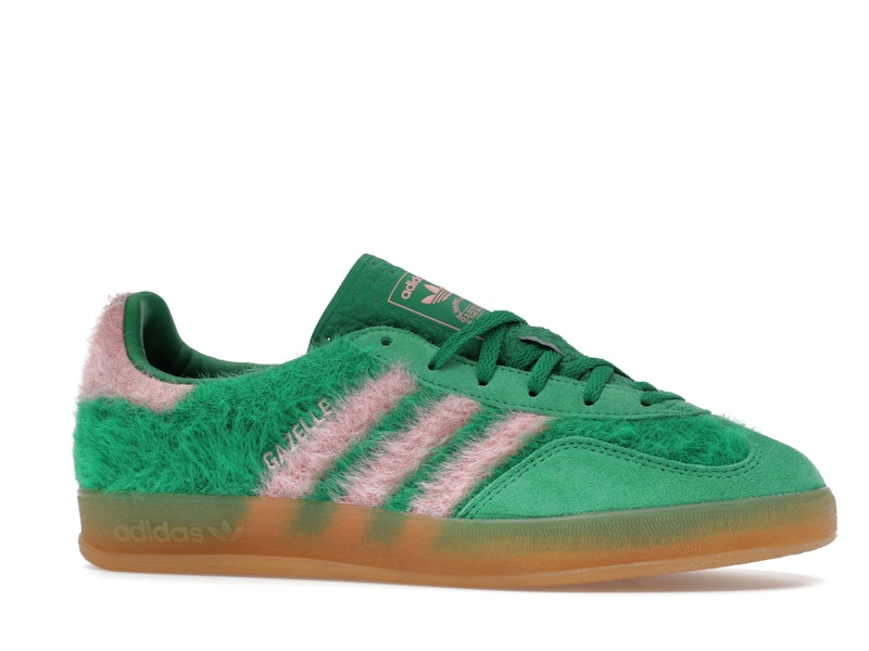 adidas Gazelle Indoor Green Glow Pink (Women's)